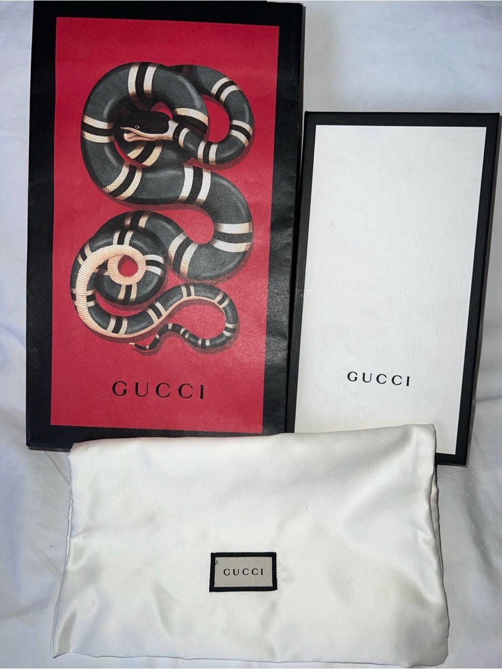 Gucci GG Supreme King snake Zip Wallet - Picture 9 of 10